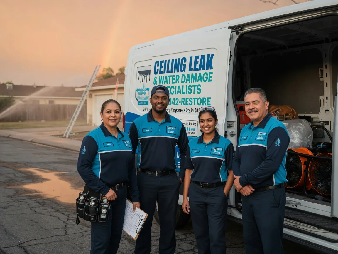 Ceiling Leak Cleanup company in Harrisonville, NJ
