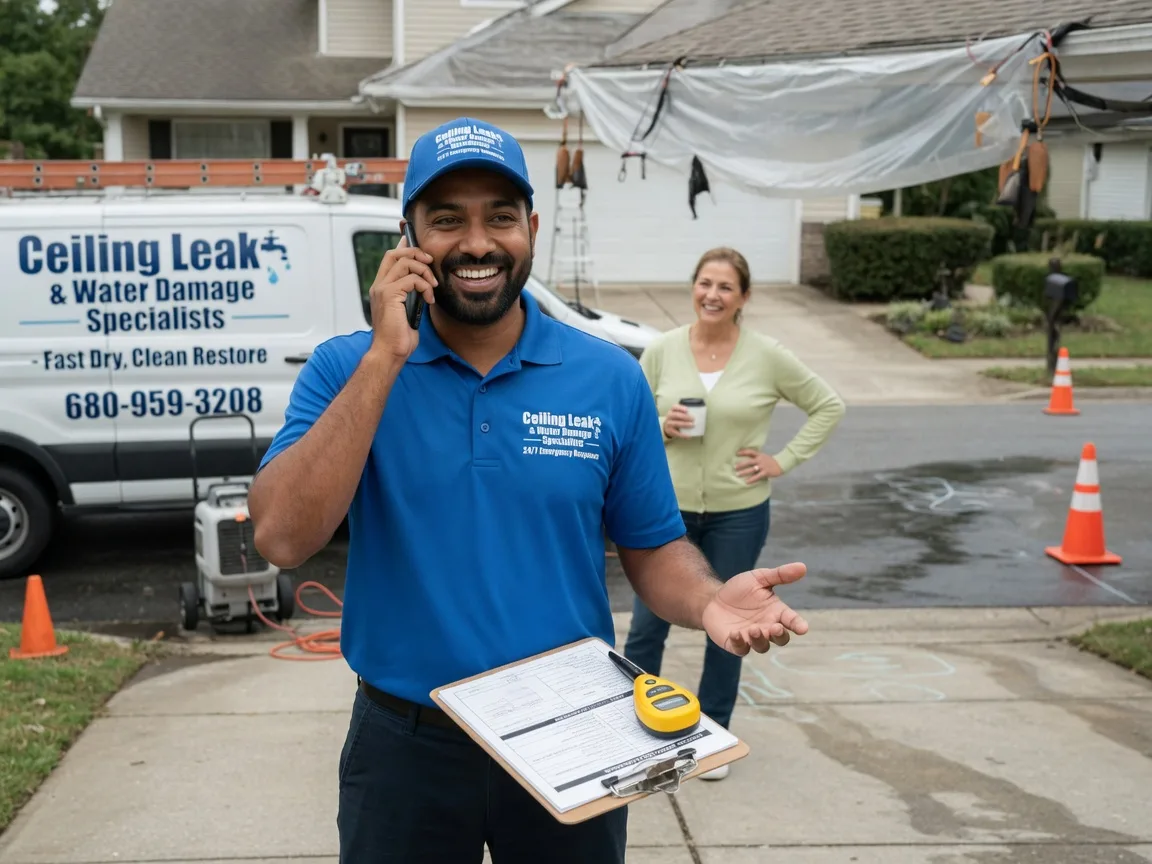 Ceiling Leak Cleanup Harrisonville, NJ FAQs